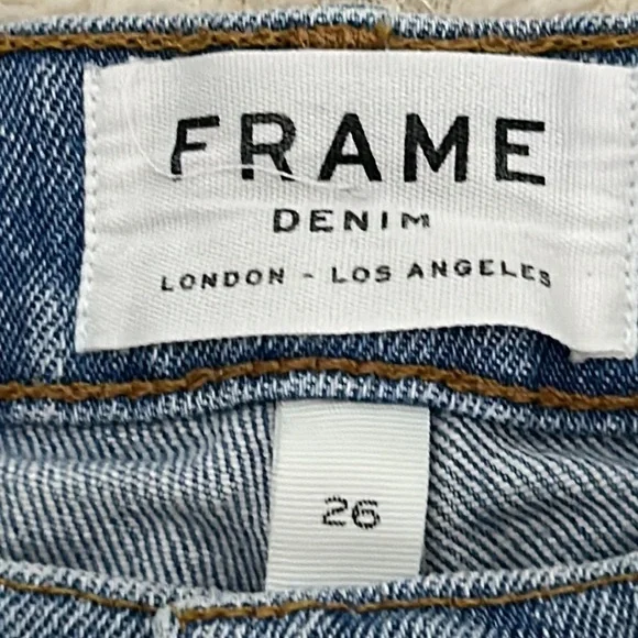 Frame Le Boy in Pamder End Jeans Size 26